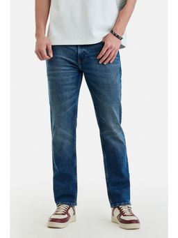Snitch - Blue Washed Comfortable Casual Jeans for Men