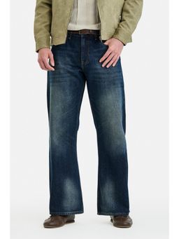 Snitch - Dark Blue Denim Flared Casual Jeans for Men