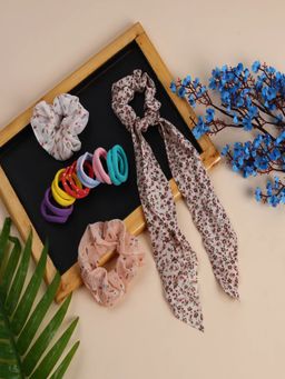 JEWELZ - Women Anti Hair-Breakage Skinny Scrunchies