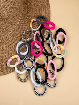 JEWELZ - Women Multi-Color Fashionable Hair Ties