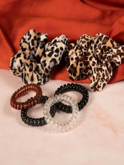 JEWELZ - Women Multi-Color Printed Hair Ties