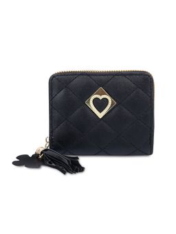 NFI Essentials - PU Women Black Mini Wallet
