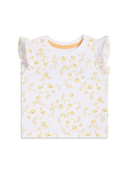 MINI KLUB - Baby Girls Knit Top-Marshmallow