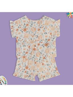 MINI KLUB - Baby Girls White Co-Ord Set