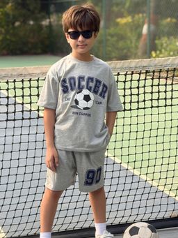 Napchief - Unisex Chief Soccer Crew Short with T-shirt