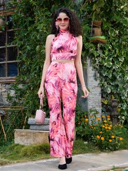 Tandul - Pink Women Printed Co-ord Set