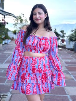 Tandul - Multi-Color Women Printed Co-ord Set