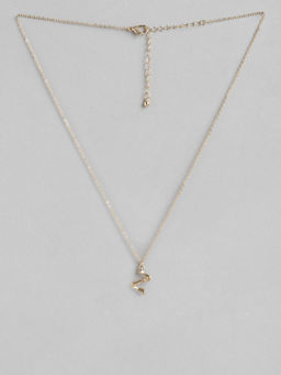 Twenty Dresses by Nykaa Fashion - Rhythms Of Alphabet Z Necklace