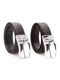 U.S. POLO ASSN. - Revia Leather Reversible Formal Belt - Multi-Color