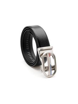 U.S. POLO ASSN. - Miller Textured Leather Reversible Belt - Black