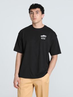 Puma - Porsche Legacy Graphic Oversized Motorsport Men's Black T-shirts