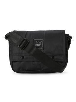 Puma - Classics LV8 Woven Unisex Black Messenger Bag