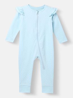 Nautinati - Infants Cotton Ocean Print Sleepsuit