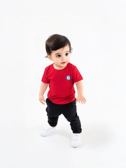 Nautinati - Boys Spiderman Print Cotton Regular Graphic T-shirt