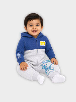 Mi Arcus - Full Sleeves Character Sleep Suit - Navy Blue