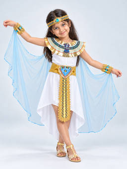 Little Surprise Box - White And Gold Nile Halloween Costume Fancy Dress Up