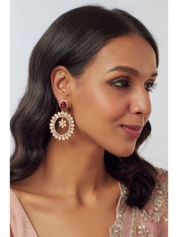 KARISA DESIGNS - Chaand Taara Moissanite Earrings