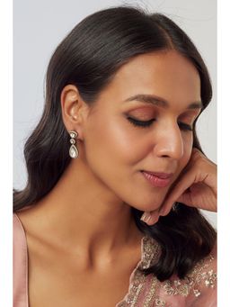 KARISA DESIGNS - Victorian Drop Moissanite Earrings