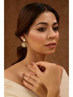 KARISA DESIGNS - Aleezah Victorian Moissanite Earrings