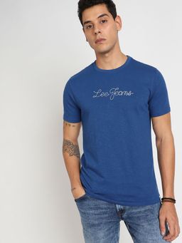 Lee - Mens Blue T-Shirt