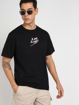 Lee - Mens Black T-Shirt