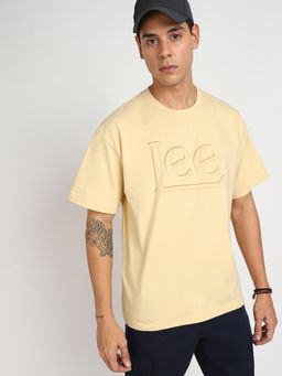 Lee - Mens Beige T-Shirt