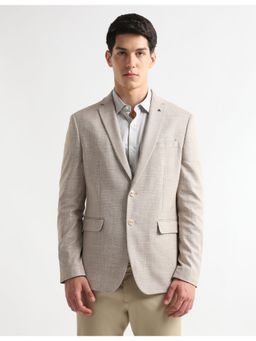 Arrow - Men's Tailored Fit Dobby Blazer
