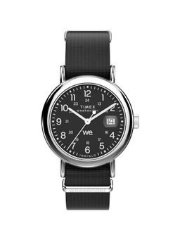 Timex - Unisex Weekender Main Line 37 mm Black Dial Analog Watch (TW2W85700) (M)