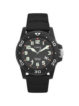 Timex - Men Main Street 42 mm Black Dial Analog Watch (TW5M61200) (M)