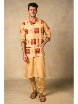 UDD DESIGN - Shankha Naad Kurta with Churidar & Jacket