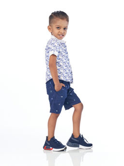 ZACH & KIKI - Boys S-Nailed It Printed Shirt