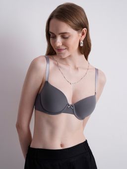 Wacoal - Womens Basics Zoe Padded Wired Everyday Wear T-Shirt Bra-Grey