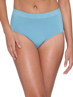 Wacoal - Womens Firm Fit High Waist Full Coverage Everyday Wear Brief Panty-Blue