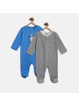 MINI KLUB - Baby Boys Multi Sleep Suit (Set of 2)