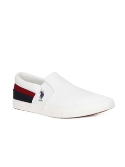U.S. POLO ASSN. - Carlin 4.0 Men Slip On White Sneakers