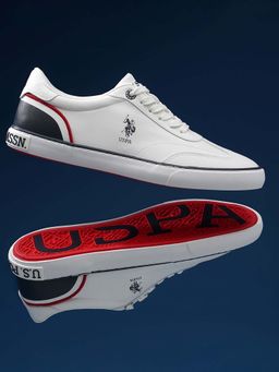 U.S. POLO ASSN. - Oskar 3.0 Men White Sneakers