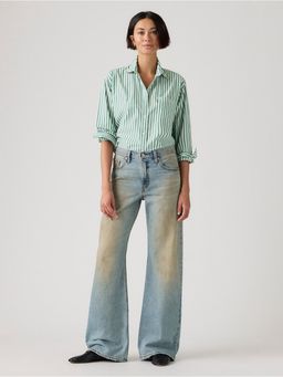 Levi's - Women's Blue Bootcut Mid Rise Jeans