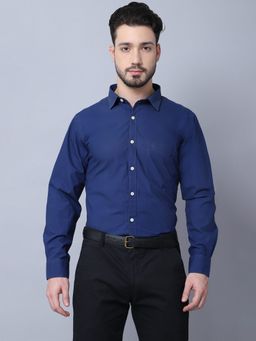 Cantabil - Men Navy Shirt