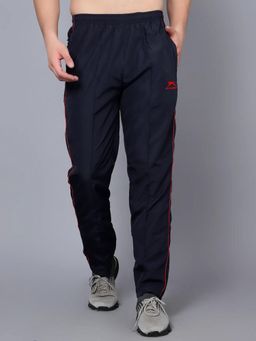 Shiv Naresh - Navy Blue Mens Stretchable Trackpants