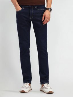 Arrow Sports - Mens Blue Solid Jeans