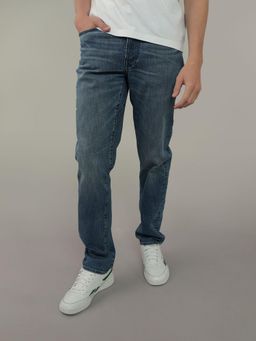 American Eagle - Men Blue 24/7 Airflex Temp Tech Athletic Straight Jeans