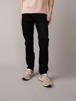 American Eagle - Men Black Airflex Slim Straight Jeans