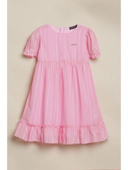 Allen Solly - Pink Polyester Regular Dress