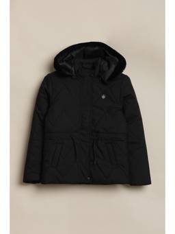 Allen Solly - Black Polyester Regular Puffer Jacket