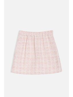 Allen Solly - Pink Cotton Regular Skirt