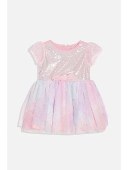 Allen Solly - Pink Cotton Regular Dress