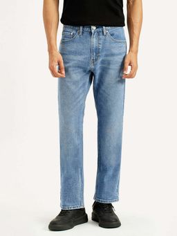 Levi's - Mens 505 Straight Fit Light-Blue Jeans