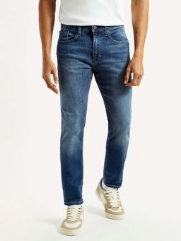Levi's - Mens Blue Solid/Plain Jeans