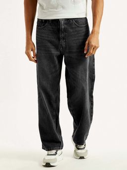 Levi's - Mens Extra Loose Fit Straight Leg Charcoal-Grey Jeans