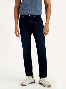 Levi's - Mens 511 Navy Blue Slim Fit Mid Rise Jeans